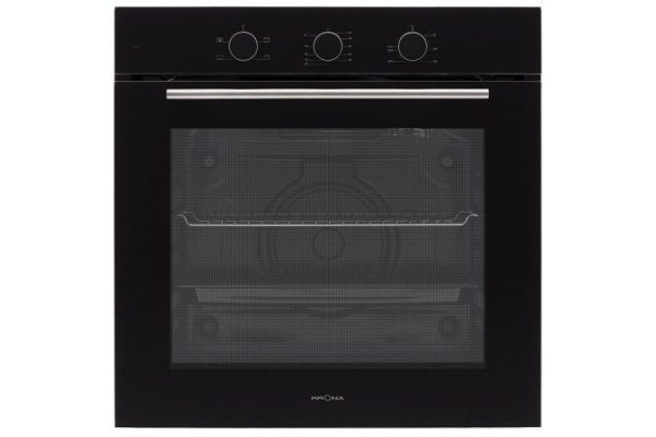Электрический духовой шкаф KRONAsteel Element 60 BL KROE068, чёрный 59.5х59.5х56.7 см