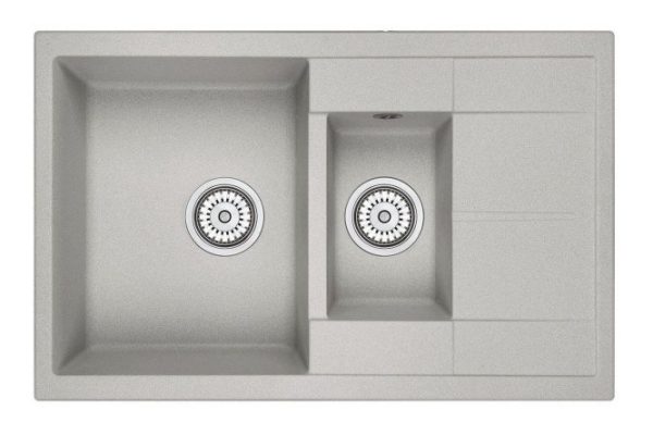 Мойка врезная с крылом GRANULA 7802 77.5х49.5х19.5 см