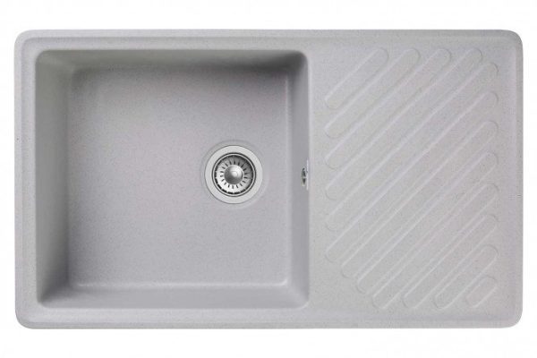 Мойка с крылом GRANFEST Quarz GF-ZL-53 86х48х17.8 см