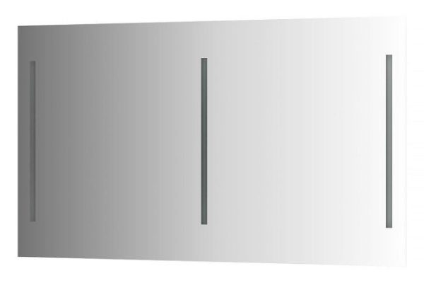 Зеркало настенное EVOFORM Ledline с 2-мя встроенными LED-светильниками, BY 2122 130х75 см