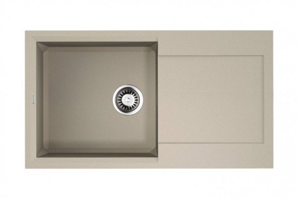Мойка врезная с крылом OMOIKIRI Sakaime 78-SA 4993113, бежевый 78х43.5х21 см