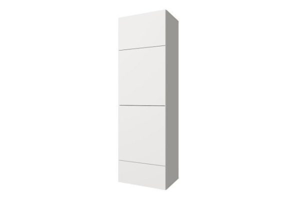 Шкаф с 2 ящиками и 2 дверцами Оскар 60х192 с доводчиком, белый