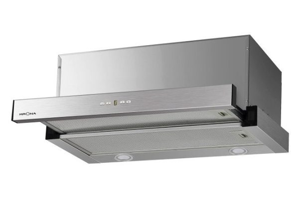 Вытяжка KRONAsteel Kamilla KRHD247 T POWER 600 Inox цвет нержавеющая сталь, 59.6х26.2х31.3 см