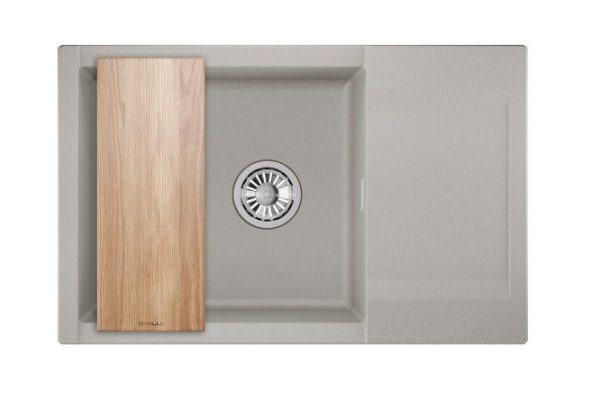 Мойка врезная GRANULA Estetica 7807 с крылом 78х50х22 см