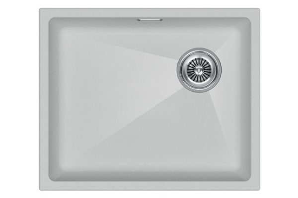 Мойка врезная PAULMARK Lumi 55UNI-SKEW IT-GRANIT LU55SK-WH 55.5х44х21 см