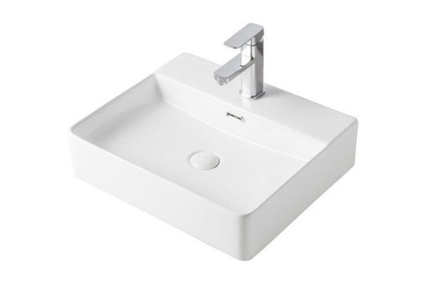 Раковина накладная ORANGE B04-500w Накладная, 50х12х42 см