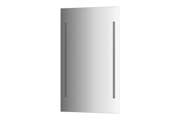 Зеркало настенное EVOFORM Ledline с 2-мя встроенными LED-светильниками, BY 2123 60х100 см