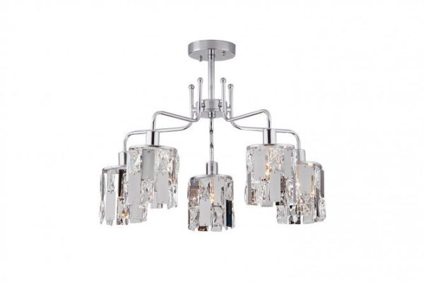 Люстра EUROSVET Scoppio 23 кв.м., 60x46x60 см, E14