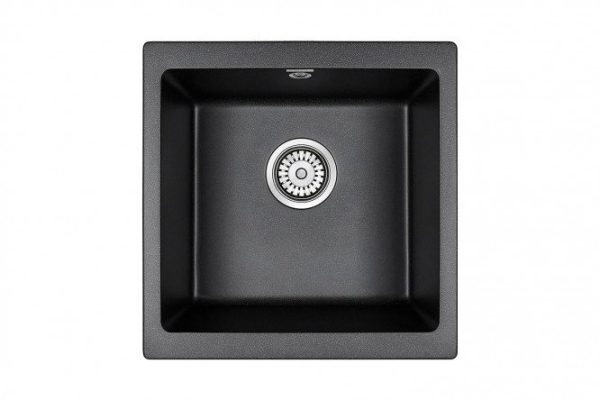 Мойка врезная PAULMARK Brilon PM104546-BL 44.5х46х20 см