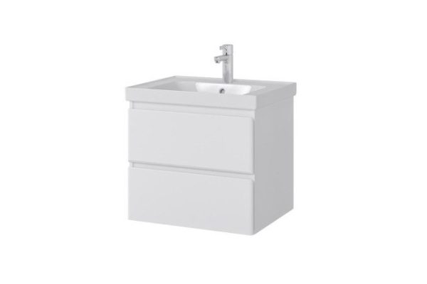 Тумба подвесная Sanstar Arista 60 см, цвет белый глянец