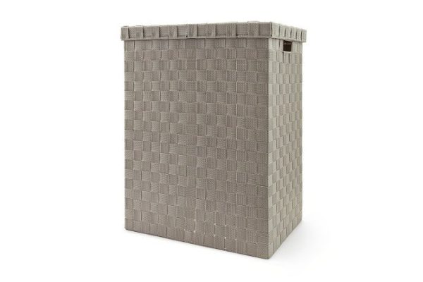 Корзина для белья с крышкой 650119-PS L 43x55x32 см, Полипропилен