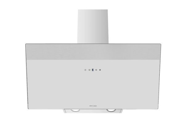 Вытяжка KRONAsteel Kristen A 900 KRHD268 WHITE S цвет белый, нержавеющая сталь, 89.5х63.2х38.5 см