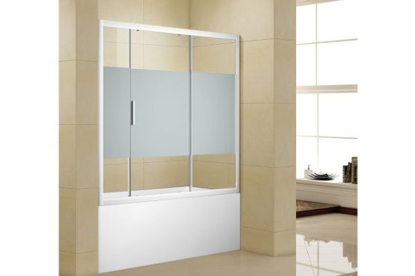 Шторка для ванны на поддон AQUANET Practic AE10-B-165H150U-CP