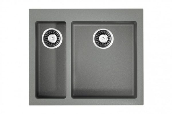 Мойка врезная OMOIKIRI Bosen 59-2-GR 4993558, серый 59х50х20 см