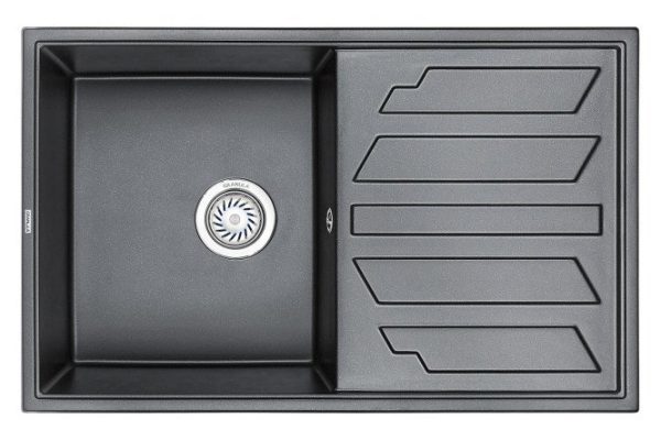 Мойка врезная с крылом GRANULA Granula 8002 79х50х20 см