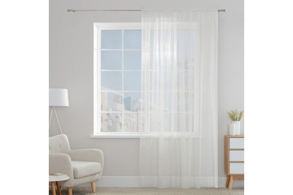 Тюль MICASA Lori 300х280 см, цвет кремовый