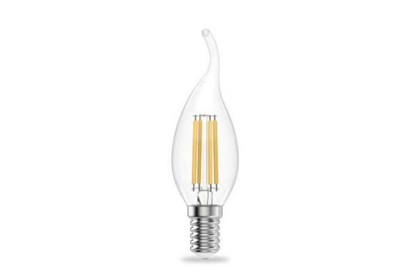 Лампа светодиодная Gauss Filament elementary 42110 10W, E14, Тёплый