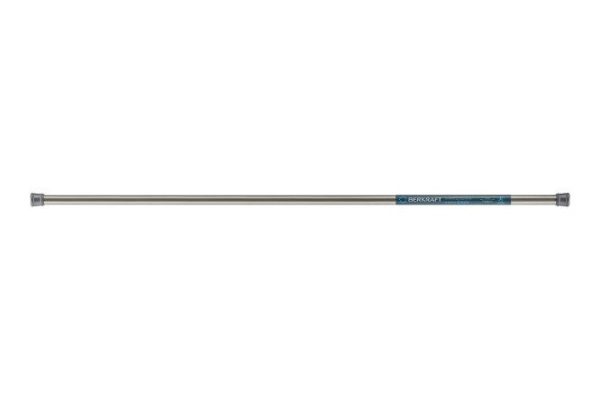 Карниз для шторы в ванну BERKRAFT Simple 140-260 см