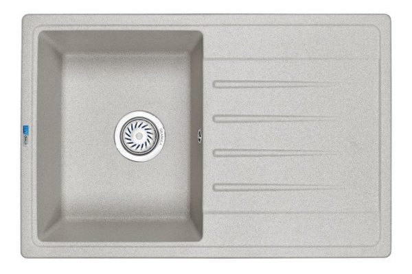 Мойка врезная с крылом GRANULA Standart 7602 76х50х19 см