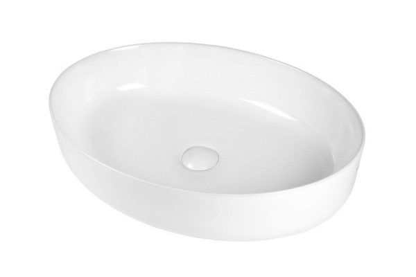 Раковина накладная BOND Oval S62-550 Накладная, 55х14х40 см