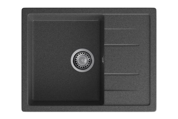 Мойка врезная с крылом GRANFEST Quadro GF-Q-650L 65х50х20 см