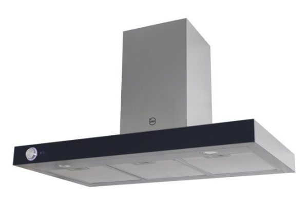 Вытяжка MBS Maranta 190 Black Glass цвет металлик, чёрный, 90х57х50 см