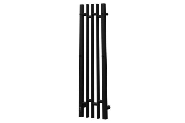 Полотенцесушитель электрический POINT Фрея П2, чёрный PN20738B 21х80х10.5 см