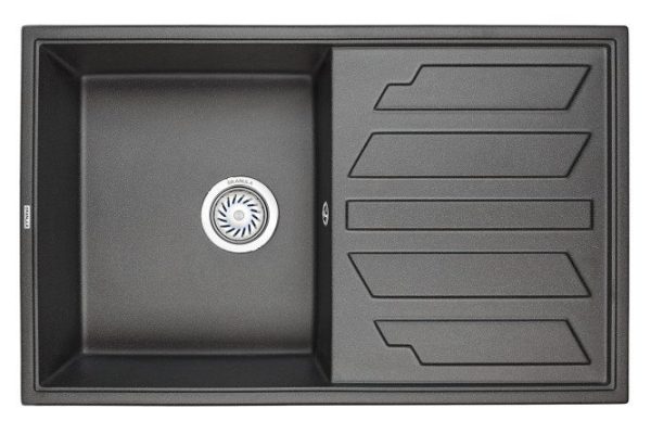 Мойка врезная с крылом GRANULA Granula 8002 79х50х20 см