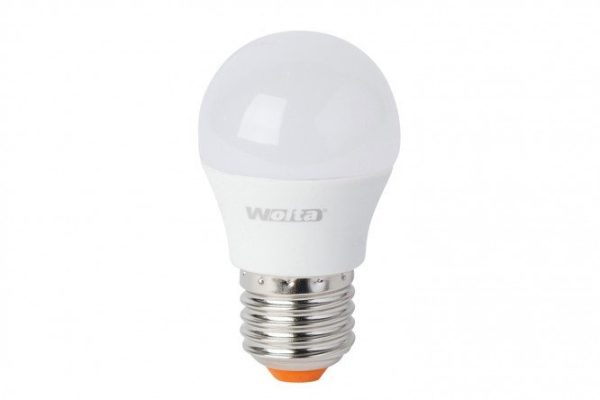 Лампа светодиодная Wolta 25S45GL7.5E27 7W, E27, Холодный