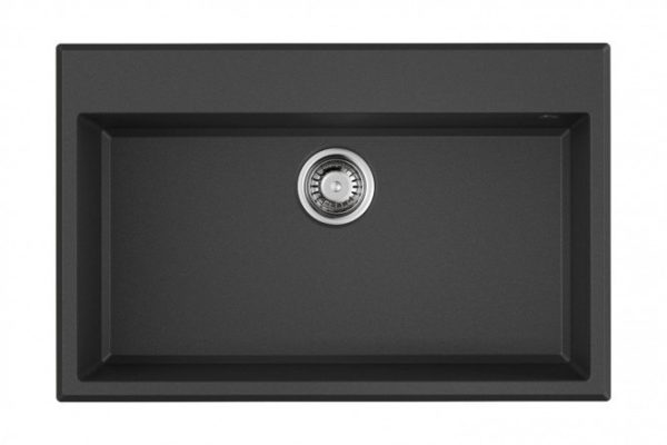 Мойка врезная OMOIKIRI Tedori 79-BL 4993948, чёрный 79х51х20 см