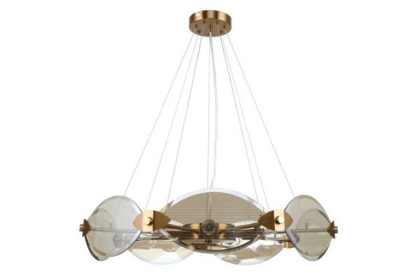 Люстра подвесная FAVOURITE Ovate 17 кв.м., 65х80х65 см, E14
