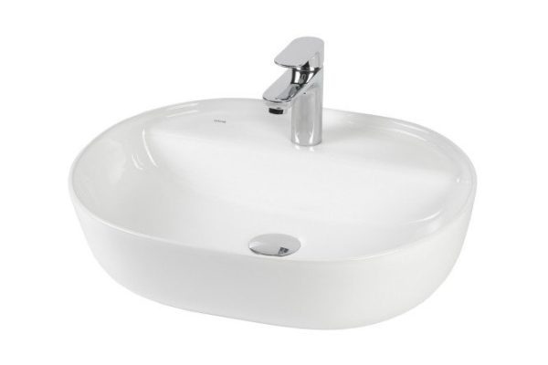 Раковина накладная BOND Oval S01-500 Накладная, 50х13.5х39 см