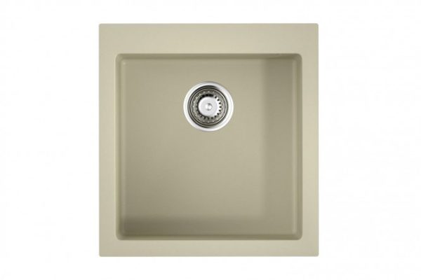 Мойка врезная OMOIKIRI Bosen 47-BE 4993587, ваниль 50х47х19 см
