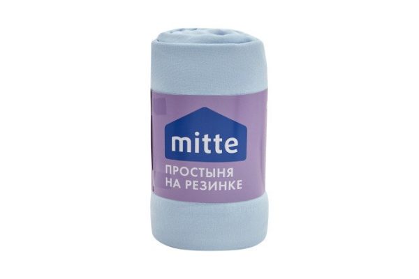 Простыня на резинке MITTE Kamot Трикотаж 90х200 см