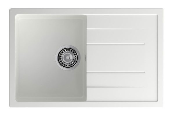 Мойка врезная с крылом GRANFEST Quadro GF-Q-780L 77х49.5х20 см