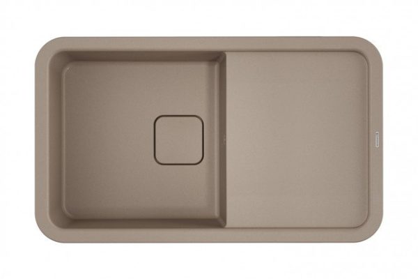 Мойка врезная с крылом OMOIKIRI Tasogare 86-SA 4993470, бежевый 86х51х19 см