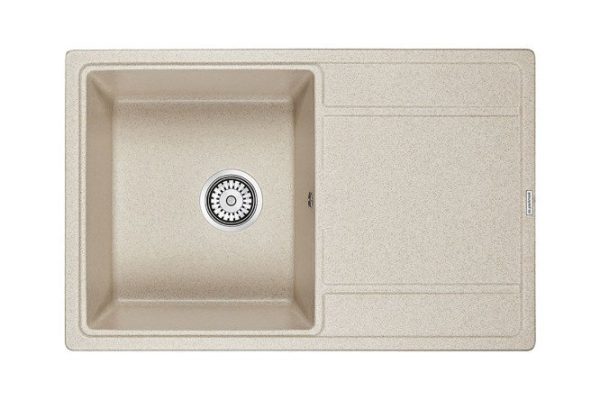 Мойка врезная с крылом PAULMARK Flugen PM217850-BE 78х50х20 см