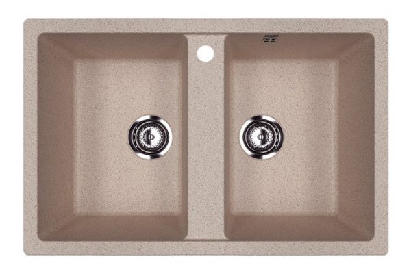 Мойка врезная ULGRAN u-608 302 77х50х19 см