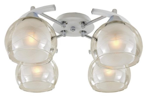 Люстра CITILUX Буги 14 кв.м., 39.5x19.5x39.5 см, E27