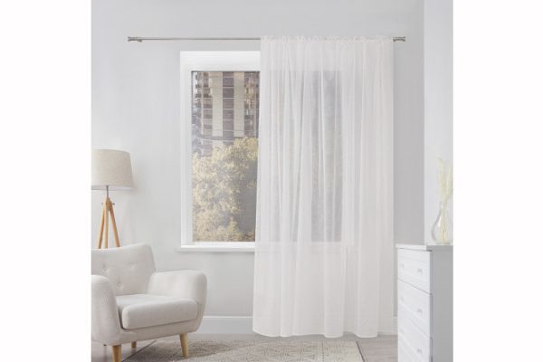 Тюль ESTUDI BLANCO Allegra 300х260 см, 1 шт., цвет белый, бежевый