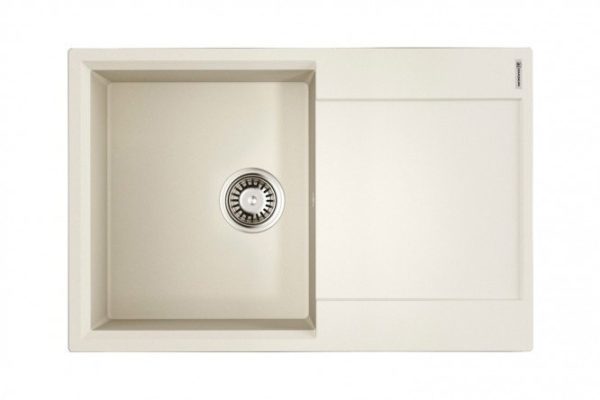 Мойка врезная с крылом OMOIKIRI Daisen 78-PA 4993323, пастила 78х51х19 см