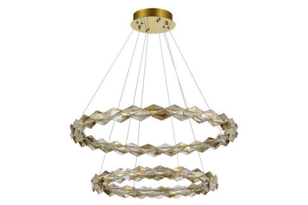 Люстра подвесная ST LUCE Diamanta 16 кв.м., LED, 80 см