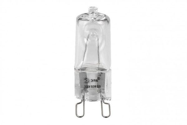 Лампа галогенная ЭРА G9-JCD-40-230V-Cl 40W, G9, Тёплый