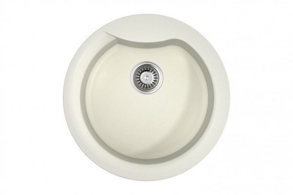 Мойка врезная OMOIKIRI Yasugata 48R-WH 4993133, белый 48.5х48.5х21 см