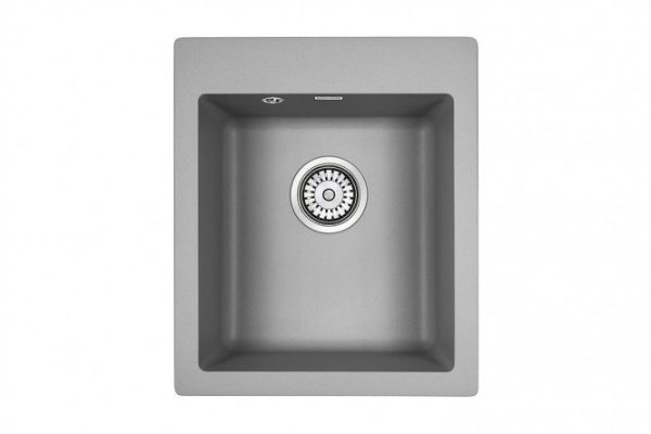 Мойка врезная PAULMARK Leer PM104249-GRM 41.5х49х19.5 см