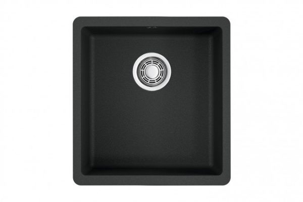 Мойка врезная OMOIKIRI Kata 40-U-BL 4993396, чёрный 40х42х20 см