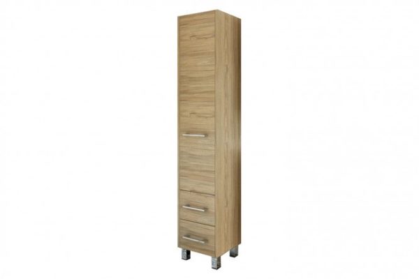 Шкаф-пенал Sanflor Ларго Напольный, 40х195х32 см, Левый