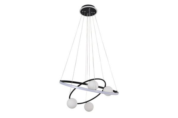 Люстра подвесная LED FAVOURITE Orbium 20.3 кв.м., 60х15х60 см, LED