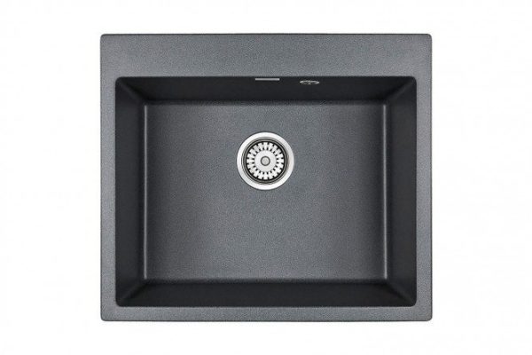Мойка врезная PAULMARK Kante PM106052-DG 60х52х20 см