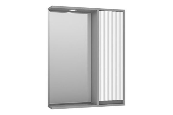Зеркало-шкаф Balaton 65 BAL-04065-01-01П с LED-подсветкой 62.5х80х14 см, Правый